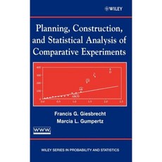 Planning Construction and Statistical Analysis of Comparative Experiments Hardcover, Wiley-Interscience