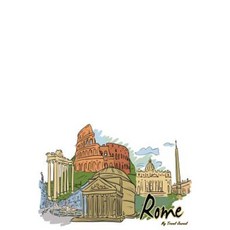 我的旅行日記：羅馬旅行計畫與日記 6 X 9 139 頁平裝本, Createspace獨立發布平台