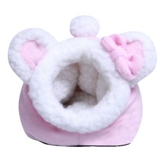 바이셀 소동물 쿠션하우스 토끼용 XL, 핑크, 1개