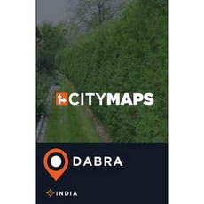 印度達布拉城市地圖平裝本, Createspace獨立發布平台