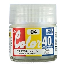 40주년 특색 프라모델 도료 AVC04 6개입, 키튼 블루 펄, 10ml