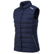 아디다스 여성용 클라이마스톰 구스다운 패딩 골프 조끼 BC1354