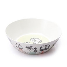 ZEN 산드라아이작슨 파밀리엔 써빙볼 26cm, 혼합 색상, 1개