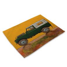 BK 開車的狗狗餐墊, 6, 寬 42cm x 長 32cm