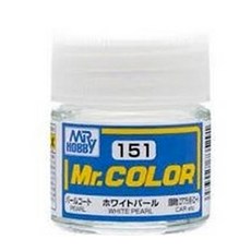 프라모델 도료 C-151 6개입, WHITE PEARL, 10ml