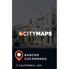 美國加州庫卡蒙加牧場城市地圖平裝本, Createspace獨立發布平台