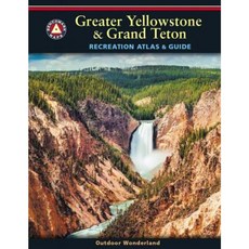 Greater Yellowstone & Grand Teton Recreation Atlas & Guide Paperback, Benchmark Maps