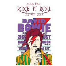 Rock N Roll Coloring Book Paperback, Createspace Independent Publishing Platform