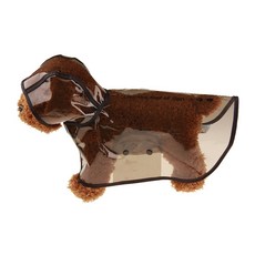 I Love Pet 寵物狗雨衣, 黑色