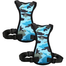 ARYKO 貓咪與狗狗 汽車安全胸背帶 軍事藍, 2個