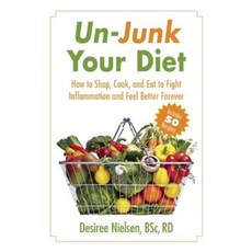 Un-Junk Your Diet: How to Shop Cook and Eat to Fight Inflammation and Feel Better Forever Hardcover, Skyhorse Publishing