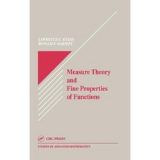 Measure Theory and Fine Properties of Functions Hardcover, Taylor & Francis Us