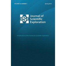 Jse 30: 1 Journal of Scientific Exploration Paperback