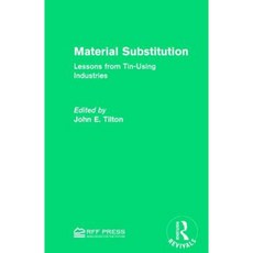 Material Substitution: Lessons from Tin-Using Industries Hardcover, Routledge
