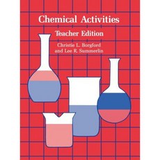Chemical Activities Paperback, American Chemical Society