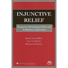 Injunctive Relief: Temporary Restraining Orders and Preliminary Injunctions Paperback, American Bar Association