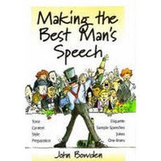 Making the Best Man's Speech: Tone Content Style Preparation.Etiquette Jokes One-Liner Paperback, How to Books*