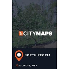 城市地圖北皮奧裡亞伊利諾伊州美國平裝本, Createspace獨立發布平台