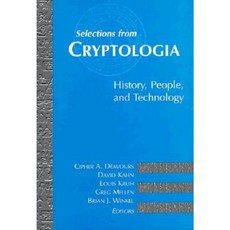 Selections from Cryptologia: History People and Technology Hardcover, Artech House Publishers