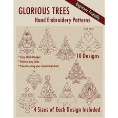 Glorious Trees Hand Embroidery Patterns Paperback, Createspace Independent Publishing Platform
