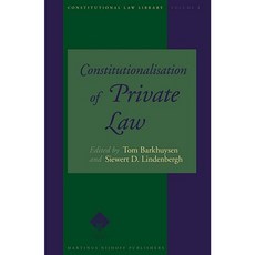 Constitutionalisation of Private Law Hardcover, Brill - Nijhoff