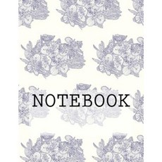 Notebook: Beetle on Blossom (Blue) Lake District. Squared (8.5" X 11): Squared Paper Notebook Paperback, Createspace Independent Publishing Platform