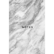 Elegant Notes - Marble Journal: (6 X 9) Writing Journal 90 Lined Pages Smooth Matte Cover Paperback, Createspace Independent Publishing Platform