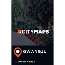 韓國光州城市地圖平裝本, Createspace獨立發布平台