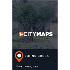 約翰斯克里克喬治亞州美國城市地圖平裝本, Createspace獨立發布平台