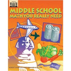 Middle School Math You Really Need Paperback, Walch Education