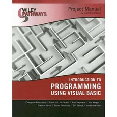 Introduction to Programming Using Visual Basic Project Manual Paperback, Wiley
