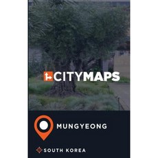 韓國聞慶城市地圖平裝本, Createspace獨立發布平台