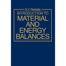 Introduction to Material and Energy Balances 平裝版, Wiley