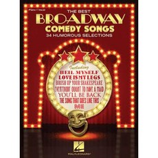 The Best Broadway Comedy Songs Paperback, Hal Leonard Publishing Corporation