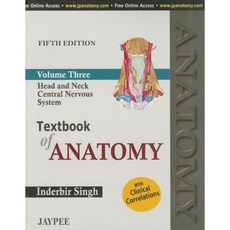 Textbook of Anatomy: Vol III Paperback, Jp Medical Ltd