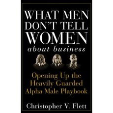 What Men Don't Tell Women about Business: Opening Up the Heavily Guarded Alpha Male Playbook Hardcover, Wiley