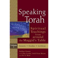 Speaking Torah Vol 1: Spiritual Teachings from Around the Maggid's Table Hardcover, Jewish Lights Publishing