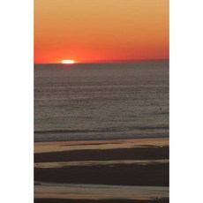 Notebook Sunset Over the Beach and the Ocean Paperback, Createspace Independent Publishing Platform