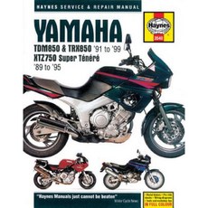 Yamaha Tdm850 & Trx850 '91 to '99 and Xtz750 Super Tenere '89 to '95 Paperback, Haynes Manuals