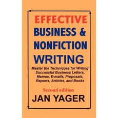 Effective Business & Nonfiction Writing Hardcover, Hannacroix Creek Books