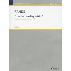 In the Receding Mist: Flute Harp Violin Viola and Cello Paperback, Schott Music Corporation, New York