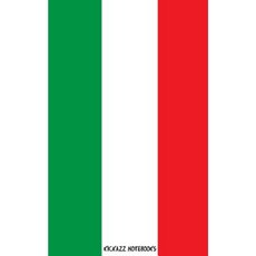 Flag of Italy: Notebook Paperback, Createspace