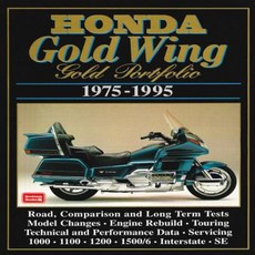 Honda Gold Wing 1975-95 Gold Portfolio Paperback, Brooklands Books