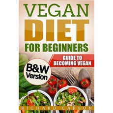 初學者純素飲食：成為純素指南（黑白版）平裝本, Createspace獨立發布平台