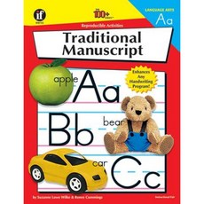Traditional Manuscript Grades K-6 Paperback, Instructional Fair