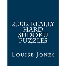 2 002 Really Hard Sudoku Puzzles Paperback, Magnificent Milestones, Incorporated