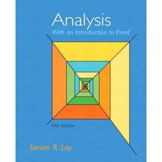 Analysis with an Introduction to Proof Hardcover, Pearson
