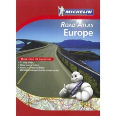 Michelin Road Atlas Europe Spiral, Michelin Travel Publications