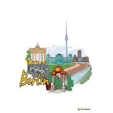 我的旅行日記：柏林旅行計畫和日記 6 X 9 139 頁平裝本, Createspace獨立發布平台