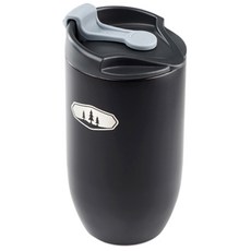 지에스아이아웃도어 글레이셔 8온스 도피오 커뮤터 머그컵, Black, 1개